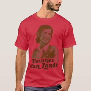 Camiseta Townes Van Zandt Live é para voar com o FanArt 1