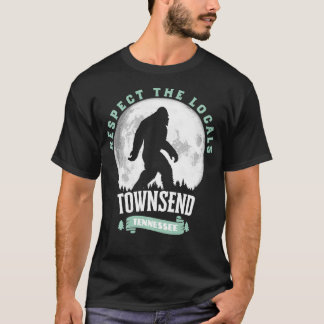 Camiseta Townsend Tennessee respeita os locais