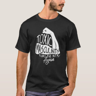 Camiseta Toxicidade tóxica para a masculina, provocando a m