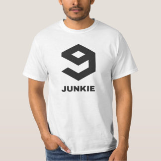 Camiseta toxicómano 9gag! Quando 9000 cargos não forem