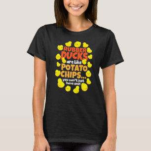 Camiseta Toy Bath Duck Ducker Pato de Borracha