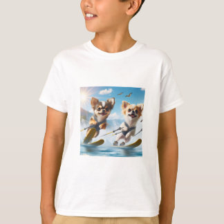 Camiseta Toy dogs Waterskiing!