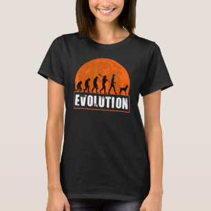 Camiseta Toy Fox Terrier Dog Pai Evolução Humana