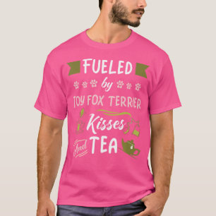 Camiseta Toy Fox Terrier Kisses E Chá