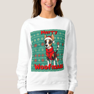 Camiseta Toy Fox Terrier Merry Woofmas