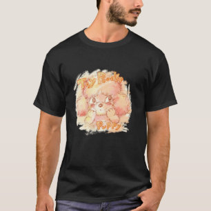 Camiseta Toy Poodle Cute Dog Puppy Pet Engraçado Arte Anima