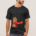 Camiseta Toy Poodle Dog Winter Christmas Sweet D<br><div class="desc">Cachorro de Brinquedo Cachorro de inverno Suor de Natal Cachorro de Natal</div>