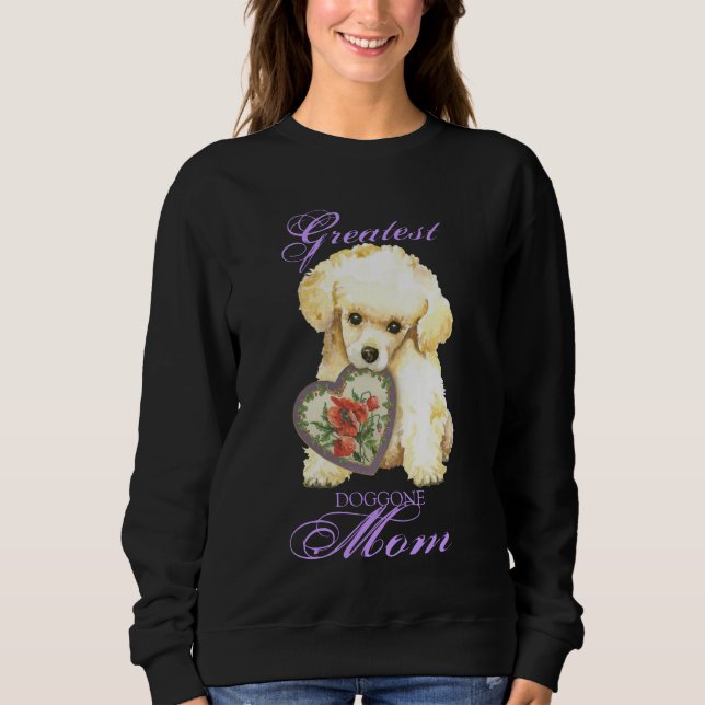 Camiseta Toy Poodle Heart Mãe (Frente)