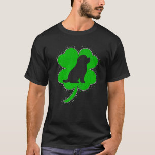 Camiseta Toy Poodle Lover Irish Shamrock Toy Poodle Rua Pat