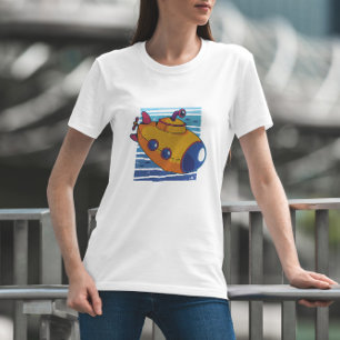 Camiseta Toy Submarino Ocean Cartoon