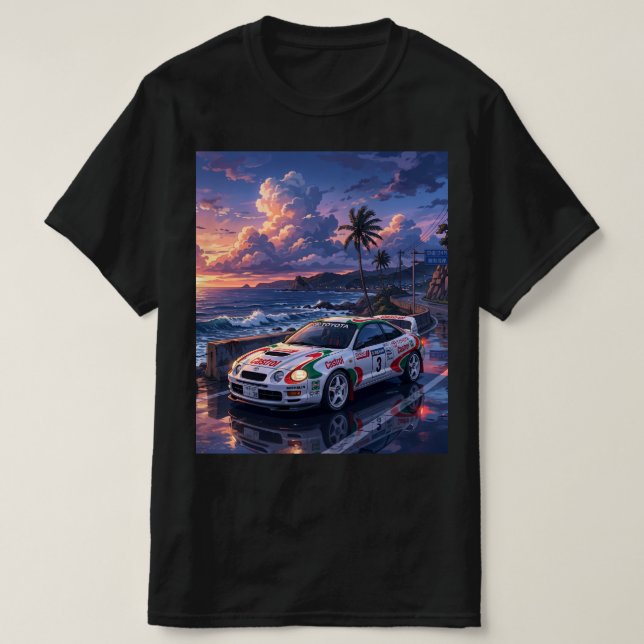 Camiseta Toyota Celica GT-Four (Frente do Design)