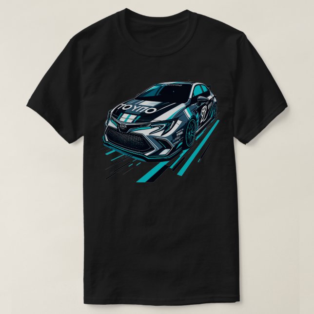 Camiseta Toyota Corolla 8 (Frente do Design)