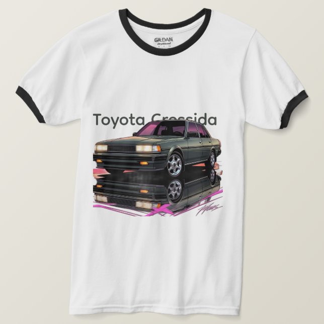 Camiseta Toyota Cressida (Frente do Design)