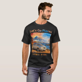 Camiseta Toyota Gaia Vamos Ver Lugares