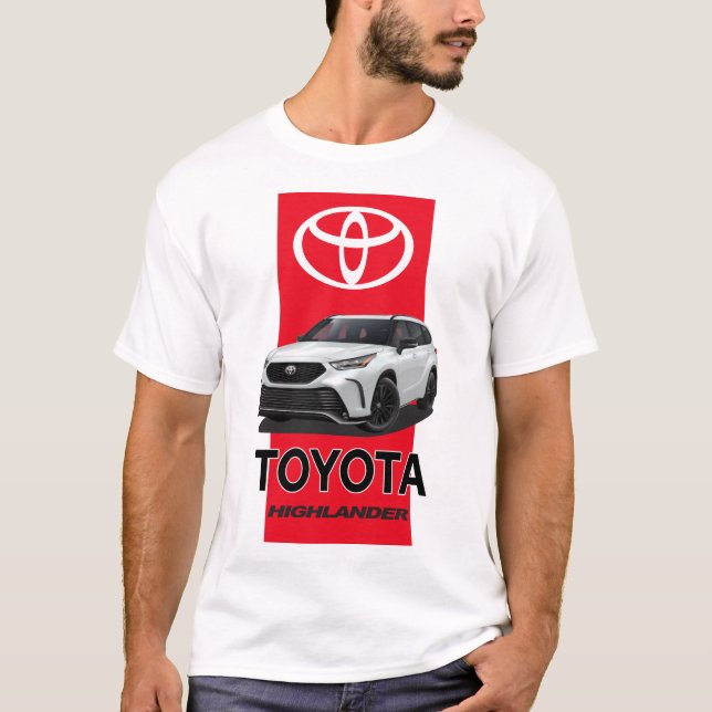 Camiseta Toyota Highlander (Frente)
