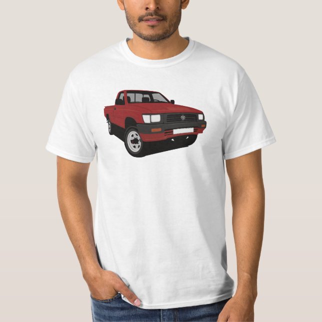Camiseta Toyota Hilux - vermelho - (Frente)