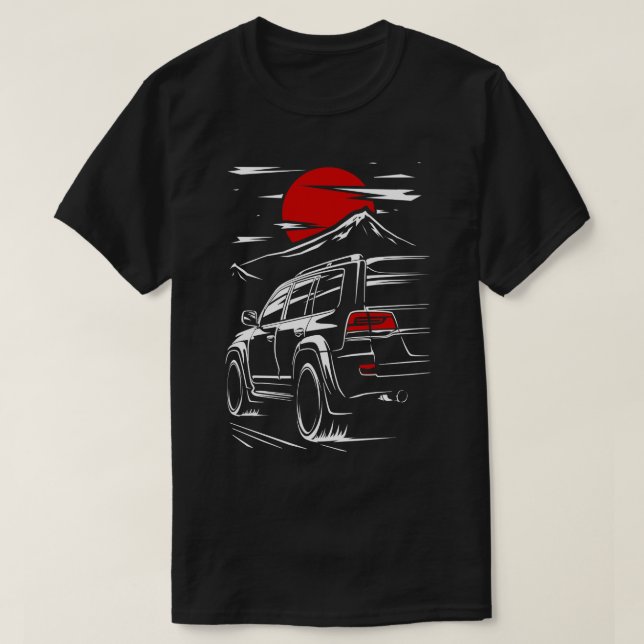 Camiseta Toyota Land Cruiser 200 (Frente do Design)