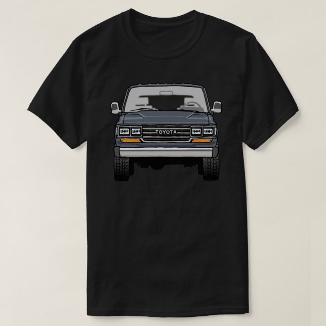 Camiseta Toyota Land Cruiser FJ60 Classic T-Shirt.png (Frente do Design)