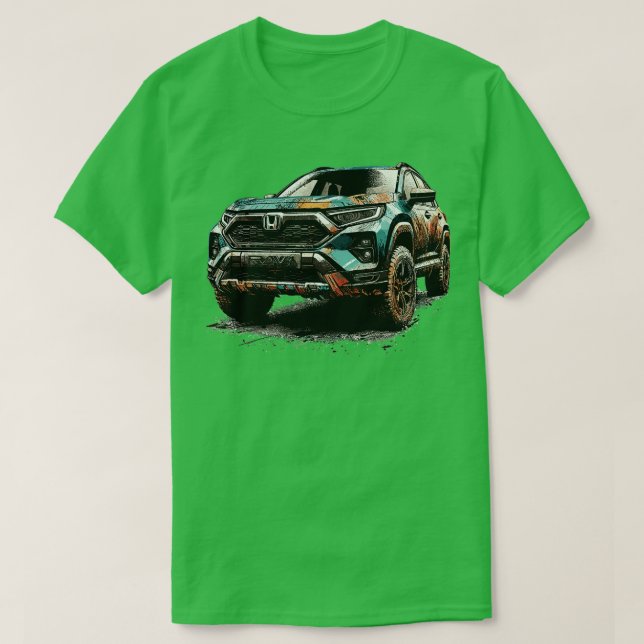 Camiseta Toyota RAV4 15 (Frente do Design)