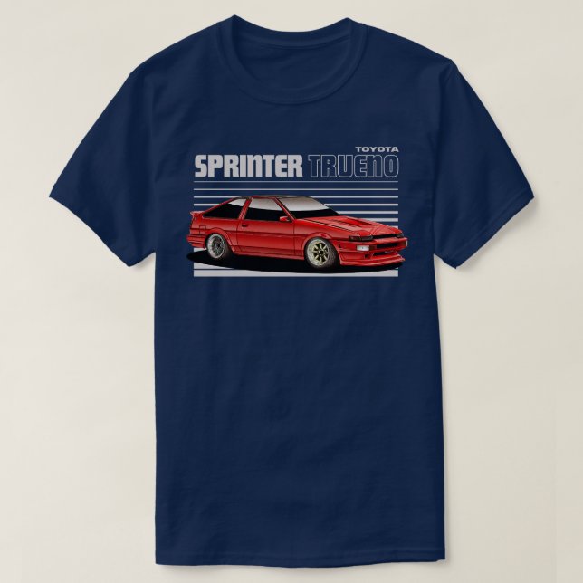 CAMISETA TOYOTA SPRINTER TRUENO (Frente do Design)