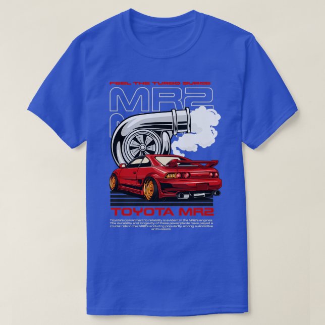 Camiseta Toyota Sr. 2 Turbo (Frente do Design)