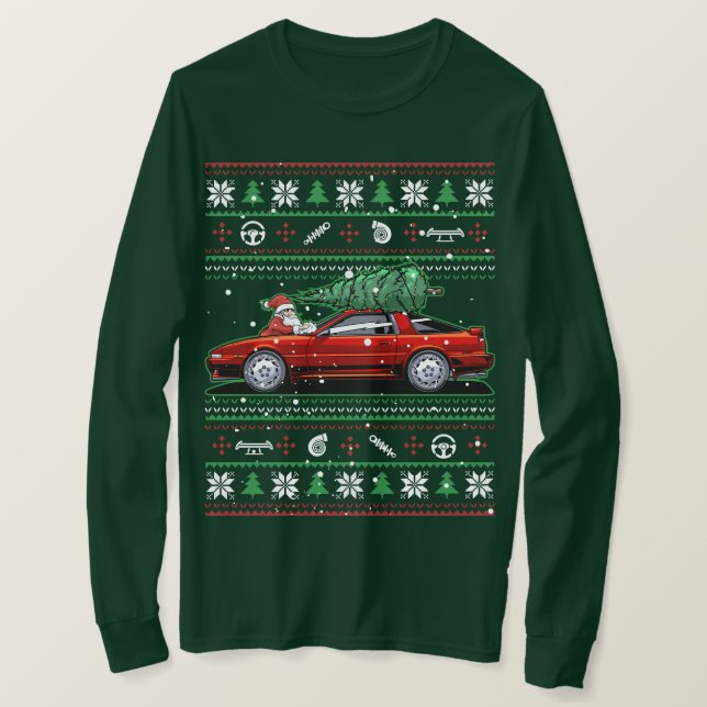 Camiseta Toyota Supra MK3 de Natal Feia! (Frente do Design)