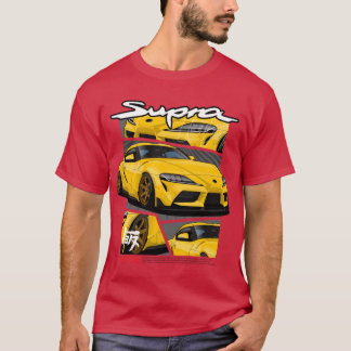 Camiseta Toyota Supra MK5 Amarelo