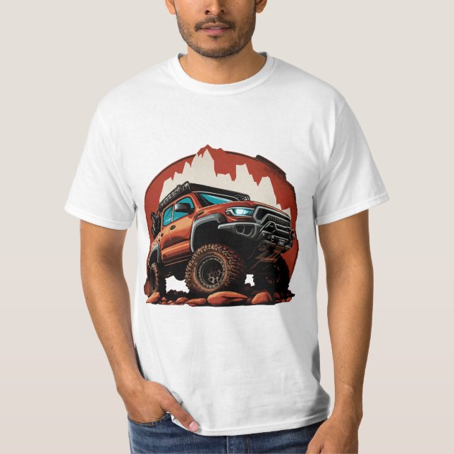 Camiseta Toyota Tacoma Rock Crawler (Frente)