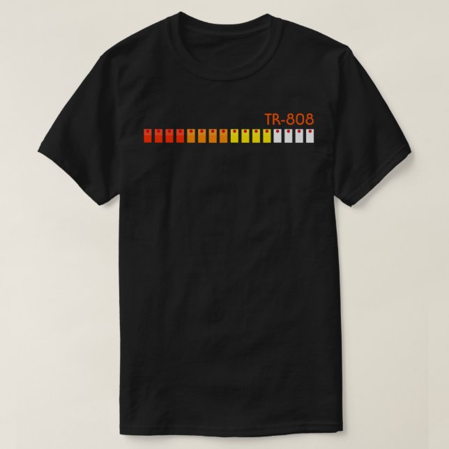 Camiseta TR 808 ROLAND acid Classic T Shirt (Frente do Design)