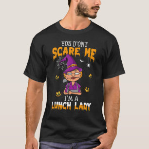 Camiseta Trabalhador da Cafeteria Fantasia de Dia das Bruxa