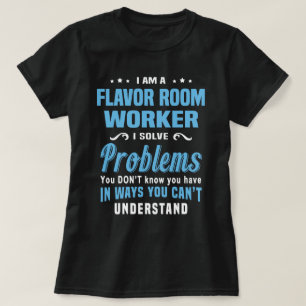 Camiseta Trabalhador da Sala Flavor