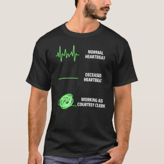 Camiseta Trabalhador de Atendimento Engraçado Trabalhos de