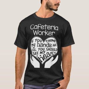 Camiseta Trabalhador De Cafeteria Colaboração Grupo De Equi