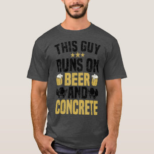 Camiseta Trabalhador de Construção de Cerveja de Finaliza
