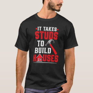 Camiseta Trabalhador de Construção de Local de Construção
