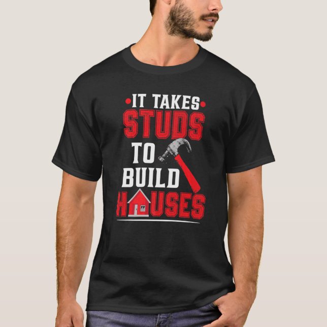 Camiseta Trabalhador de Construção de Local de Construção (Frente)