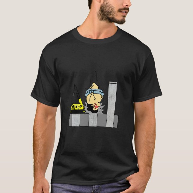 Camiseta Trabalhador de Construção de Motores da Sumo Wrest (Frente)