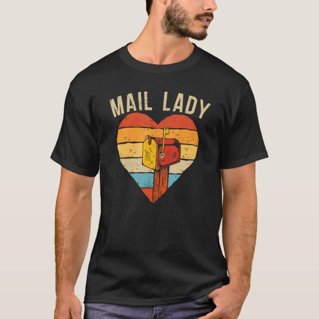Camiseta Trabalhador de Correio Remoto (Frente)