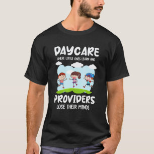 Camiseta Trabalhador de Creche Prestador de Serviços de Cre