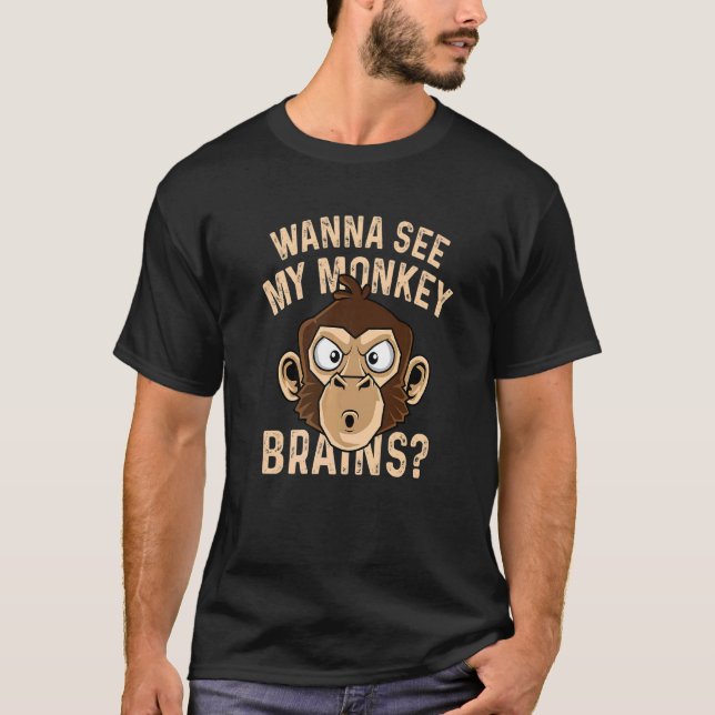 Camiseta Trabalhador de Macacos (Frente)