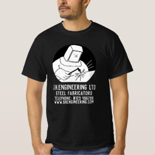 Camiseta Trabalhador de metalurgia em Fabricação de Aço ou