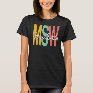 Camiseta Trabalhador De Trabalho Social Para Mestrados De G