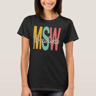 Camiseta Trabalhador De Trabalho Social Para Mestrados De G
