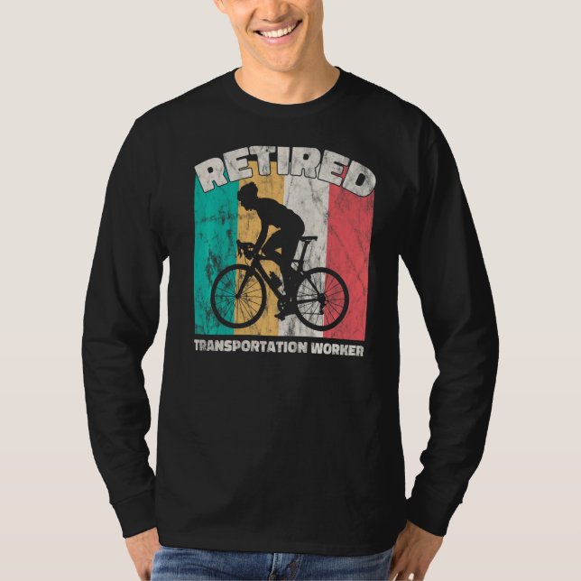 Camiseta Trabalhador de Transporte Reformado (Frente)