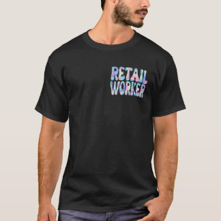Camiseta Trabalhador de varejo de volta à escola de profess