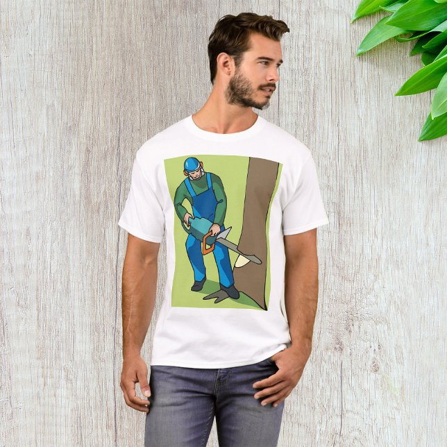 Camiseta Trabalhador Florestal (Criador carregado)