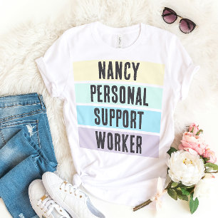CAMISETA TRABALHADOR PERSONALIZADO DE SUPORTE PESSOAL