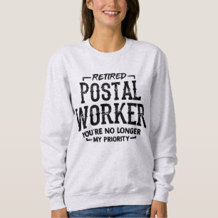 Camiseta Trabalhador Postal Aposentado Carteiro Prioridade