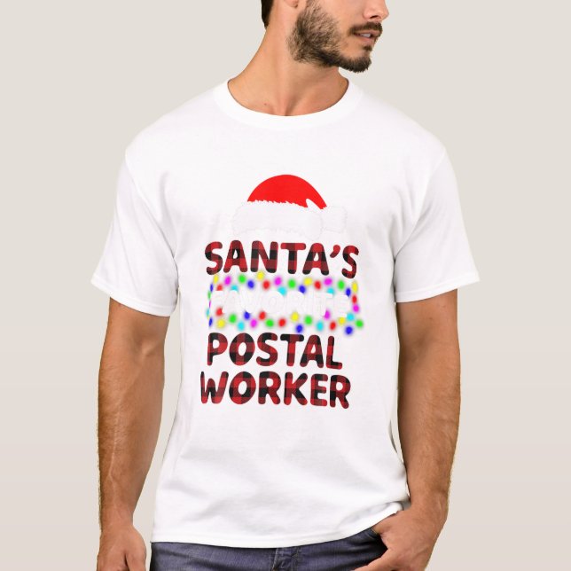 Camiseta Trabalhador Postal Favorito (Frente)