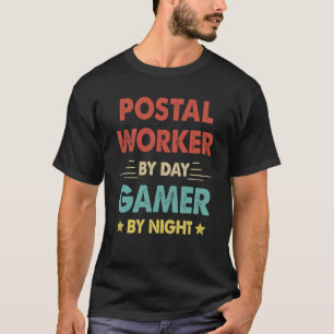 Camiseta Trabalhador Postal Retroativo Por Jogador Diário À